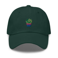 Load image into Gallery viewer, Bi Plant embroidered cap