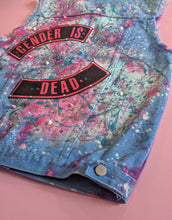 Load image into Gallery viewer, Gender is Dead Unisex Vest - Sky Blue