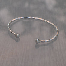 Load image into Gallery viewer, Sterling Silver Fluidity Cuff Bracelet
