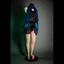 Load image into Gallery viewer, Rhapsody Ruffle Vest in Blue