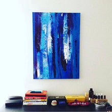 Load image into Gallery viewer, "A Winter Forest at Dawn" - Original Acrylic Painting