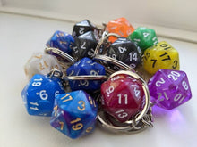 Load image into Gallery viewer, D20 Keychains!
