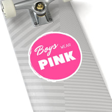 Load image into Gallery viewer, Boys Wear Pink Sticker