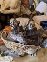 Load image into Gallery viewer, Sleeping Beauty Death Mask silver ring