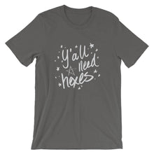 Load image into Gallery viewer, Y'all Need Hexes Relaxed Fit Tee | Witchy Tshirts | Pagan Shirts | Sarcastic Tees | Halloween