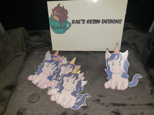Load image into Gallery viewer, Unicorn Plush - Vinyl Sticker