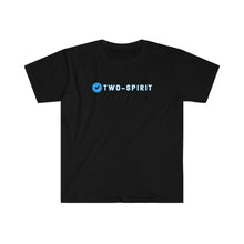 Load image into Gallery viewer, Verified Two-Spirit Tee | Blue Check Series