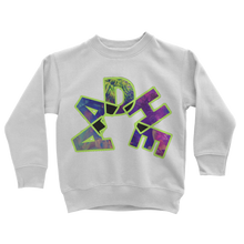 Load image into Gallery viewer, Aadhe Neon Kids Sweatshirt