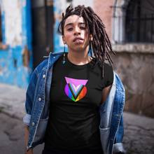 Load image into Gallery viewer, Pink Progress Pride Heart Tee