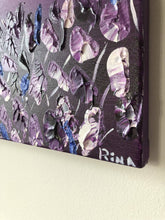 Load image into Gallery viewer, "Purple Poppy Fields" - Original Acrylic Floral Painting
