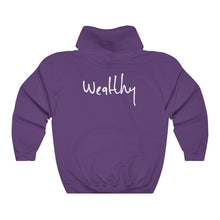 Load image into Gallery viewer, “I AM WEALTHY” Hoodie