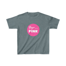 Load image into Gallery viewer, Boys Wear Pink Youth T-Shirt
