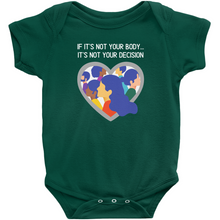 Load image into Gallery viewer, Not Your Body, Not Your Decision Bodysuit