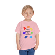 Load image into Gallery viewer, Little Human, Big Dreams Toddler T-Shirt