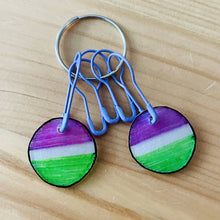 Load image into Gallery viewer, Pride Flag Stitch Markers