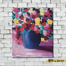 Load image into Gallery viewer, "Summer Bouquet of Flowers" - Original Acrylic Painting