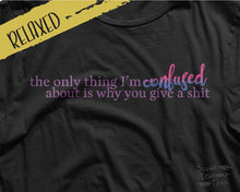 Load image into Gallery viewer, Bisexual Pride Relaxed Fit Tee | Sarcastic Shirts | Not Confused Bisexual Tshirt | LGBTQ+ Tees