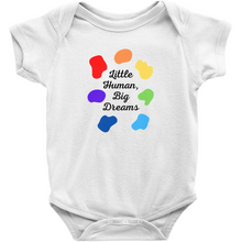 Load image into Gallery viewer, Little Human, Big Dreams Bodysuit