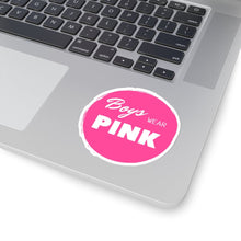 Load image into Gallery viewer, Boys Wear Pink Sticker