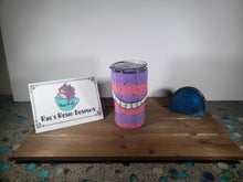 Load image into Gallery viewer, Cheshire Grins 14oz Acrylic Glitter Tumbler