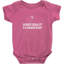 Load image into Gallery viewer, Gender Equality is a Human Right Bodysuit