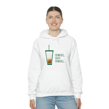 Load image into Gallery viewer, Swirl Sip Swirl Iced Coffee Hoodie