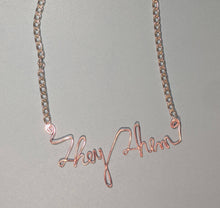 Load image into Gallery viewer, They/Them Talisman Necklace - Blush