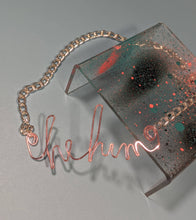Load image into Gallery viewer, He/Him Talisman Necklace - Blush
