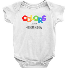 Load image into Gallery viewer, Colors Have No Gender Bodysuit
