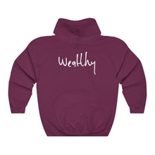 Load image into Gallery viewer, “I AM WEALTHY” Hoodie