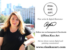 Load image into Gallery viewer, "Miami Breeze"  - Original Acrylic Painting by Canadian Artist Rina Kazavchinski