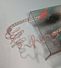 Load image into Gallery viewer, She/Her Talisman Necklace - Blush