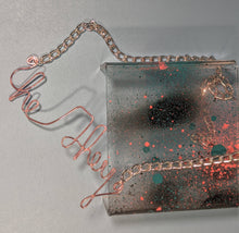 Load image into Gallery viewer, He/They Talisman Necklace - Blush