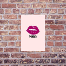 Load image into Gallery viewer, Antici-pation print - Lesbian flag colour palette