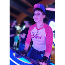 Load image into Gallery viewer, Pink Thot Raglan Shirt