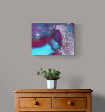 Load image into Gallery viewer, &quot;Intergalactic Eruption Nude&quot; - Original Acrylic Painting
