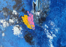 Load image into Gallery viewer, "Pink Ocean Waves" Original Acrylic Painting