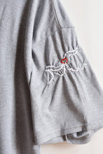 Load image into Gallery viewer, Grey Embroidered T-Shirt