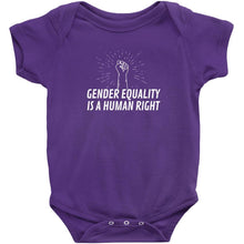 Load image into Gallery viewer, Gender Equality is a Human Right Bodysuit