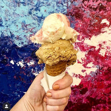 Load image into Gallery viewer, "Pink Ocean Wave" - Original Acrylic Painting by Canadian Abstract Artist Rina Kazavchinski