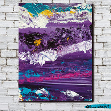 Load image into Gallery viewer, "Miami Breeze"  - Original Acrylic Painting by Canadian Artist Rina Kazavchinski