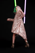 Load image into Gallery viewer, Cuddle Puddle Sweater Dress-Golden Glitter