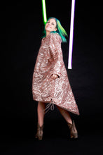 Load image into Gallery viewer, Cuddle Puddle Sweater Dress-Golden Glitter