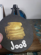 Load image into Gallery viewer, Antique Gold Hand Made Shimmering Watercolors 3ml pan