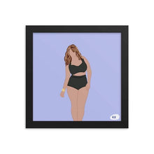Load image into Gallery viewer, Curvy Girl Art Print   - Art Print - Digital Giclée