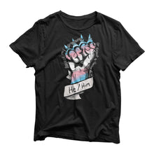 Load image into Gallery viewer, Trans Respect My Pronouns Tee | Transgender Pride Tee | Trans Tshirt | LGBTQ+ Shirts