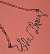 Load image into Gallery viewer, She/They Talisman Necklace - Blue