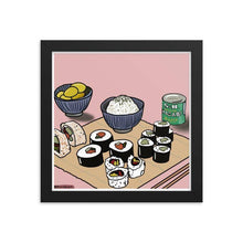 Load image into Gallery viewer, Art Print Giclée - Sushi Night - Colorful Custom Art