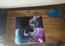 Load image into Gallery viewer, Nebula - Acrylic Flow Ceramic Tile Coasters