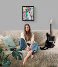 Load image into Gallery viewer, "Silent Guitar" -  Original Acrylic Painting